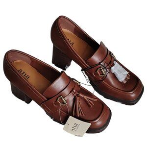 a.n.a Hazen Womens Moc Closed Toe Loafers Size 9